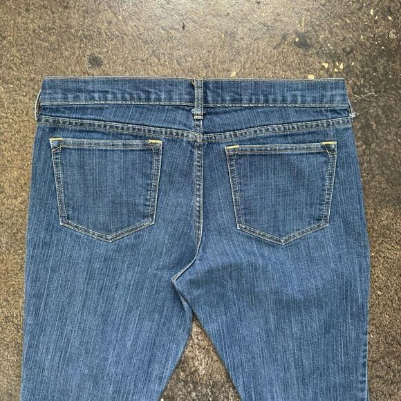 Old Navy “The Diva” Women’s Jeans Cotton Blend Size 12 Regular Small Rips - Picture 9 of 12